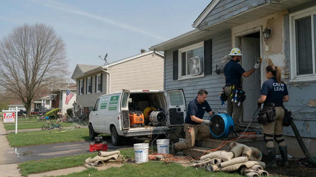 Flood Cleanup in Shermans Dale, PA near me